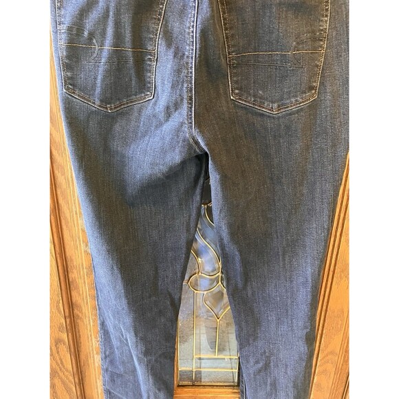 American Eagle Black Denim Jeans Women's Size 14 Hi Rise Skinny Super Stretch - Picture 10 of 16